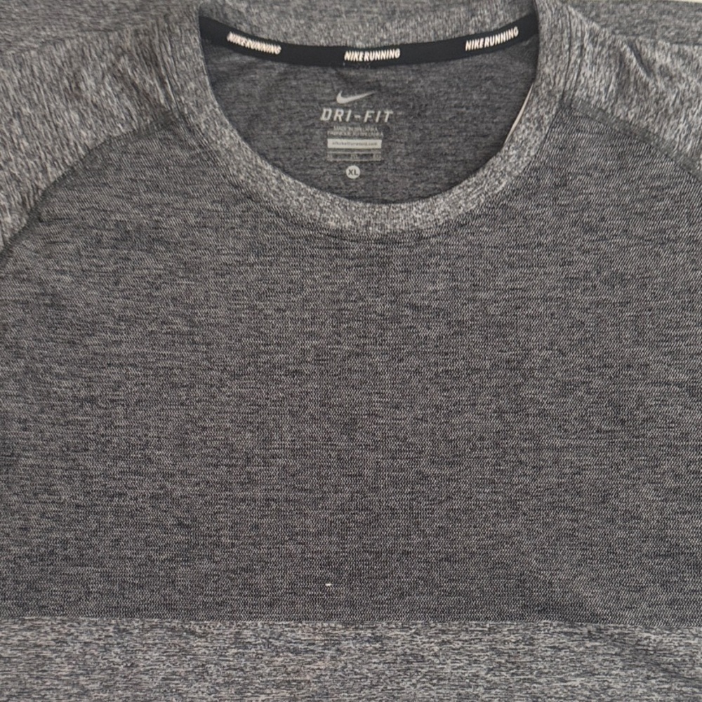 Nike Dri-FIT Heathered Gray Tee
